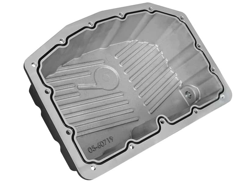 aFe — AFE Pro Series Engine Oil Pan Black w/Machined Fins; 11-16 Ford Powerstroke V8-6.7L (td)
Engine Oil Pan - view 3