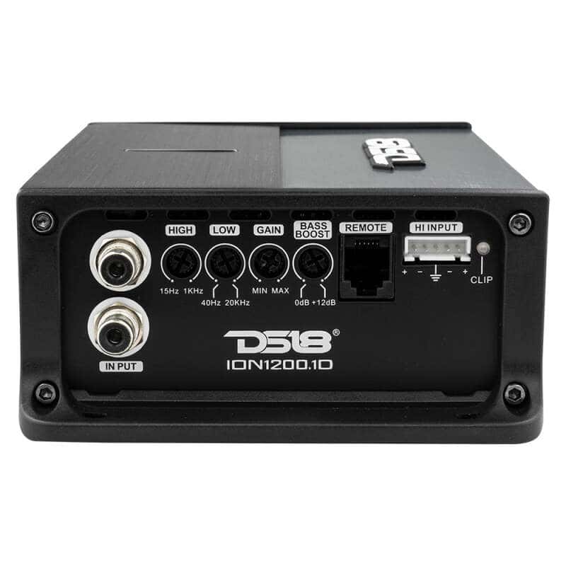 DS18 — DS18 1-Channel Amp 1200/1ohm 800/2ohm 400/4ohm Watts RMS Class D - view 4