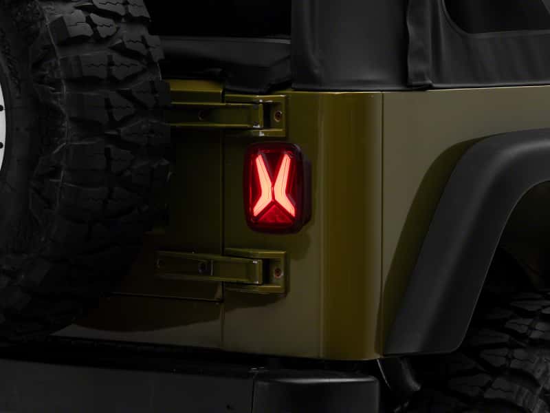 Raxiom — Raxiom 76-06 Jeep CJ7 Wrangler YJ & TJ Gladiator LED Tail Lights- Blk Housing (Smoked Lens)
Lights - view 1