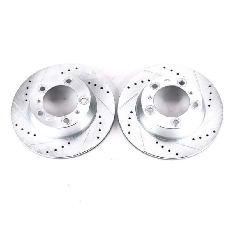 PowerStop — Power Stop 17-19 Porsche 718 Boxster Rear Evolution Drilled & Slotted Rotors - Pair
PowerStop XPR - view 1
