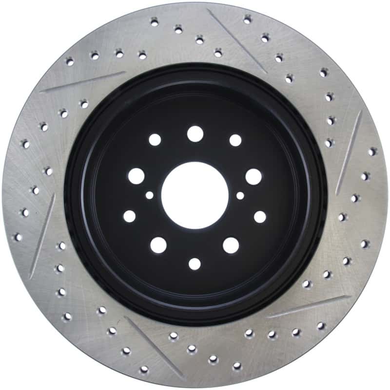Stoptech — StopTech 5/93-98 Toyota Supra Right Rear Slotted & Drilled Rotor
Slot/Drill Rotor - view 2