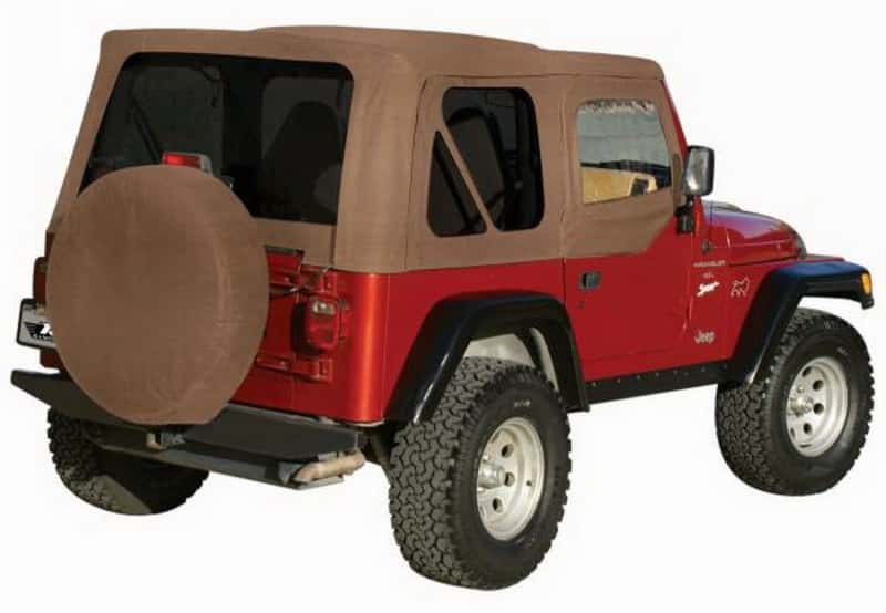 Rampage — Rampage 1997-2006 Jeep Wrangler(TJ) OEM Replacement Top - Spice
Fctry Rplcmnt Sft Tp
Top-Soft - view 6