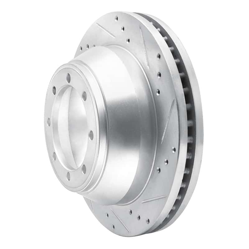 R1 Concepts — R1 08-20 Ford E-450 Super Duty Rear Right Drilled & Slotted Silver Brake Rotor
R1 Brake Rotor Drill - view 2
