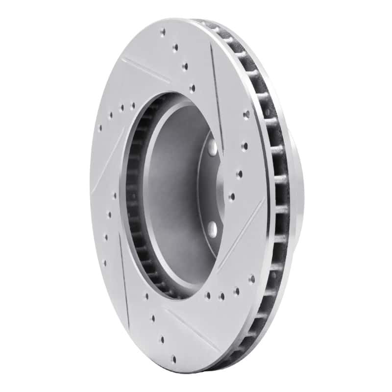 R1 Concepts — R1 82-86 BMW 735I Front Left Drilled & Slotted Silver Brake Rotor
R1 Brake Rotor Drill - view 4
