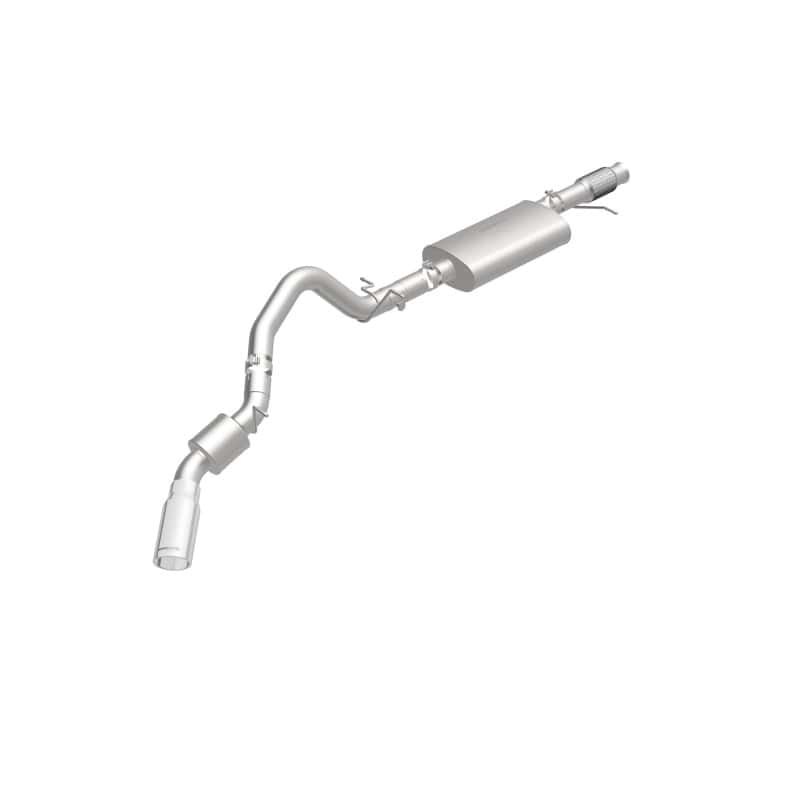 Magnaflow — MagnaFlow MF Series SS Cat-Back Exhaust Single Passenger Side Rear Exit 2015 Cadillac Escalade
Cat-Back - view 4