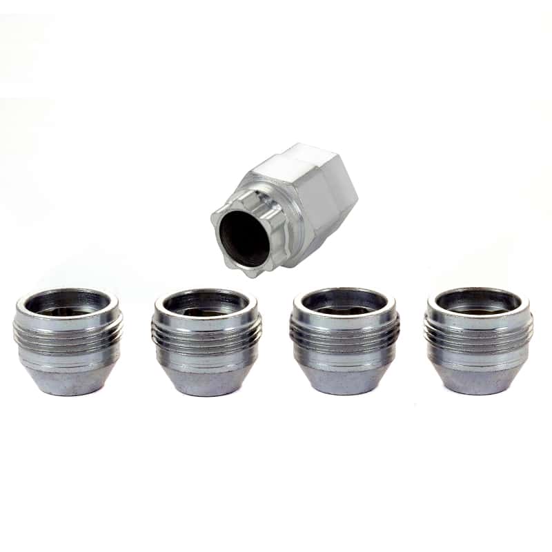 McGard — McGard Wheel Lock Nut Set - 4pk. (Under Hub Cap / Cone Seat) M12X1.5 / 19mm & 21mm Hex / .775in. L
WHEEL LOCK SET - view 1