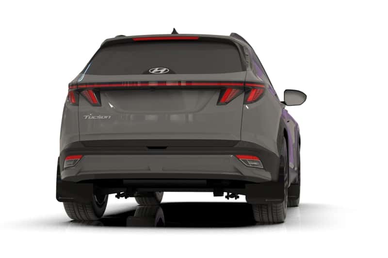 Rally Armor — Rally Armor 25-26 Hyundai Tucson (Excl. ICE & XRT) Black UR Mud Flap w/ White Logo
Mud Flap - view 5