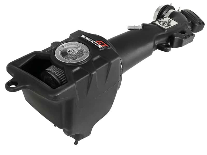 aFe — aFe Momentum GT Pro DRY S Cold Air Intake System 2018+ Jeep Wrangler (JL) V6 3.6L
Momentum GT Intake - view 1