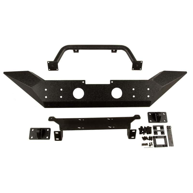 Rugged Ridge — Rugged Ridge Spartan Front Bumper HCE W/Overrider 07-18 Jeep Wrangler JK
OFFROAD_BUMPERS
Bumper- Front - view 1