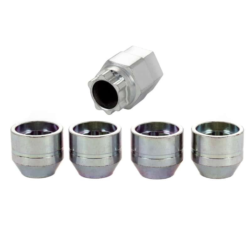 McGard — McGard Wheel Lock Nut Set - 4pk. (Under Hub Cap / Cone Seat) M12X1.75 / 19mm & 21mm Hex / .802in. L - view 4