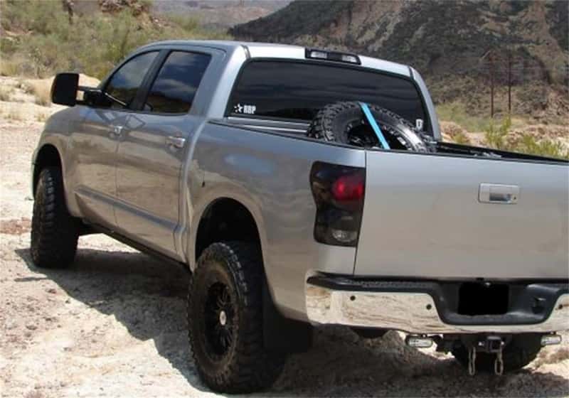 N-Fab — N-Fab Bed Mounted Tire Carrier Universal - Tex. Black - Black Strap
TX BMTireCa wBlkStrp - view 2