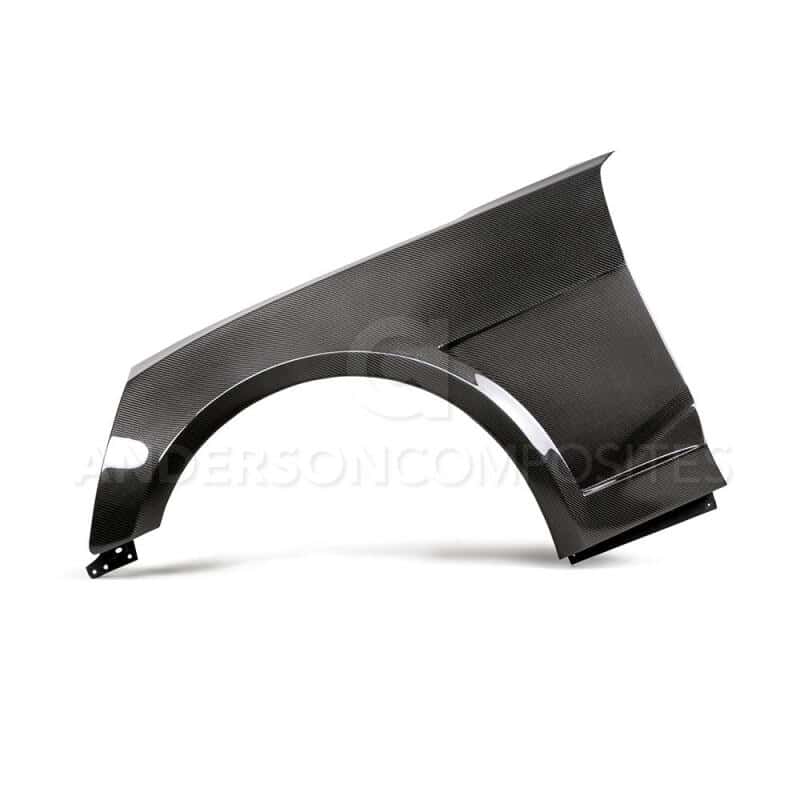 Anderson Composites — Anderson Composites 16-18 Chevrolet Camaro Type SS Fenders Carbon Fiber (0.40 Inch Wider) - view 2