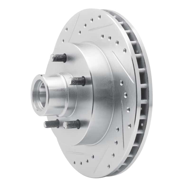 R1 Concepts — R1 1969-1996 Buick Riviera Front Left Drilled & Slotted Silver Brake Rotor
R1 Brake Rotor Drill - view 2