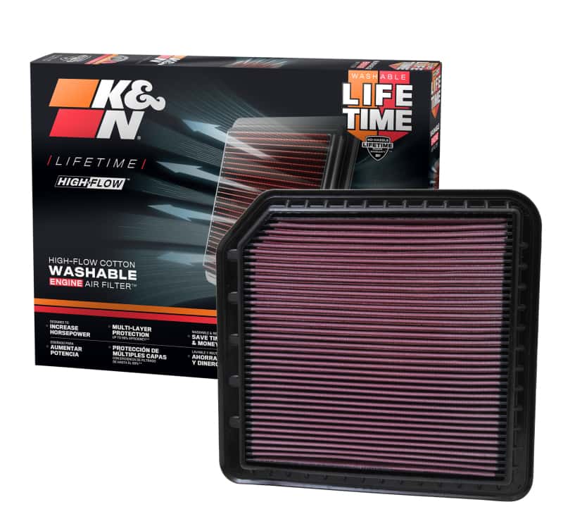 K&N Engineering — K&N Replacement Air Filter 11 Infiniti QX56 5.6L V8
Replacement Air Filt
Air Filter - view 5