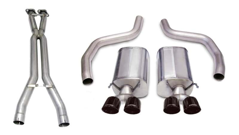 CORSA Performance — Corsa 06-11 Chevrolet Corvette C6 Z06/ZR1 Sport Cat-Back Dual Rear Exit w/ Twin 4.0in Black Tips
Exhaust - view 1
