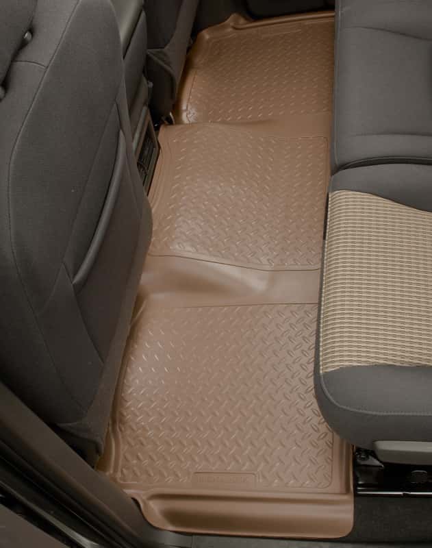Husky Liners — Husky Liners 03-09 Toyota 4Runner (4DR) Classic Style 2nd Row Black Floor Liners (One Piece Liner) - view 6