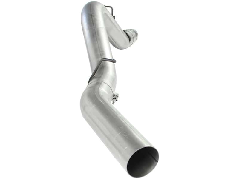aFe — aFe Atlas Exhaust 5in DPF-Back Al Steel 11-13 GM Diesel Trucks V8-6.6L (td) LML
DPF-Back Exhaust - view 1