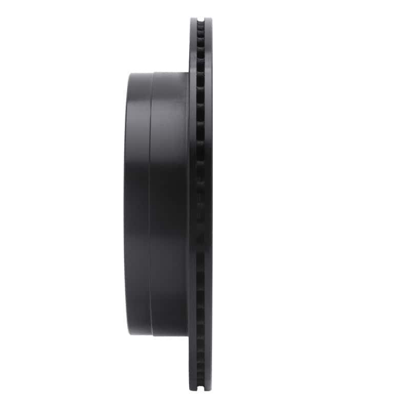 R1 Concepts — R1 01-09 Lexus GX470 Rear Left Drilled & Slotted Black Brake Rotor
R1 Brake Rotor Drill - view 3