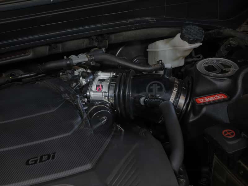 aFe — aFe Silver Bullet Throttle Body Spacer Hyundai Palisade/Kia Telluride 20-25 V6-3.8L
Throttle Body Spacer - view 4