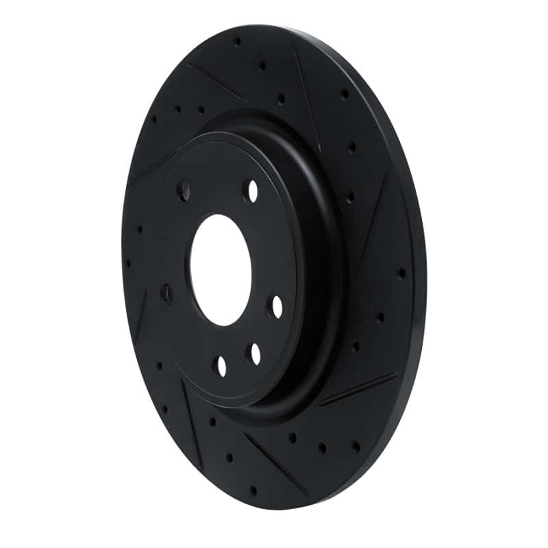 R1 Concepts — R1 17-25 Chrysler Voyager Rear Right Drilled & Slotted Black Brake Rotor
R1 Brake Rotor Drill - view 2