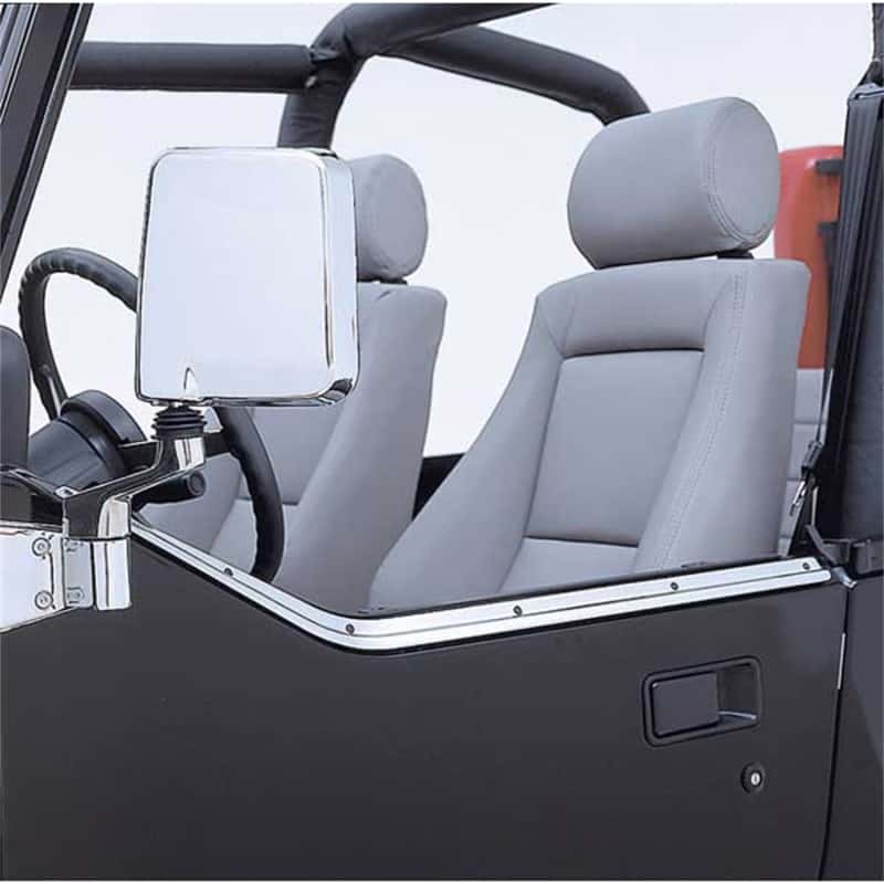 Rugged Ridge — Rugged Ridge 87-95 Jeep Wrangler YJ Stainless Steel Half Door Retaining Channel
DoorMldngRetainer
OFFROAD_DOORS - view 3