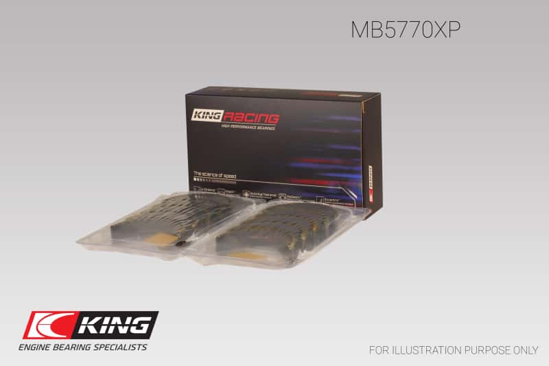 King Engine Bearings — King Engine Bearings Nissan VK45DD/E/ VK50VE/ Vk56DE/VD (Size 0.26) Main Bearing Set
Engine Bearing - view 1