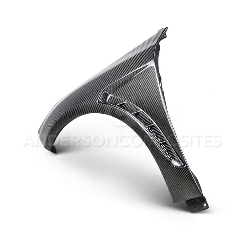 Anderson Composites — Anderson Composites 2016+ Focus Type-GR Vented Carbon Fiber Fenders .04in Wider (Pair) - view 4