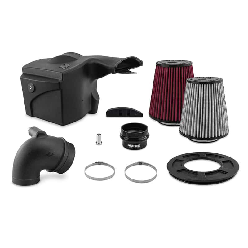 Mishimoto — Mishimoto 2019+ Ford Ranger 2.3L Intake/Snorkel Bundle - Dry Filter
Intake Package - view 3