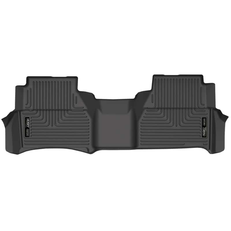 Husky Liners — Husky Liners 2022 Nissan Frontier CC  WeatherBeater 2nd Seat Black Floor Liner
Weatherbeater Series - view 1