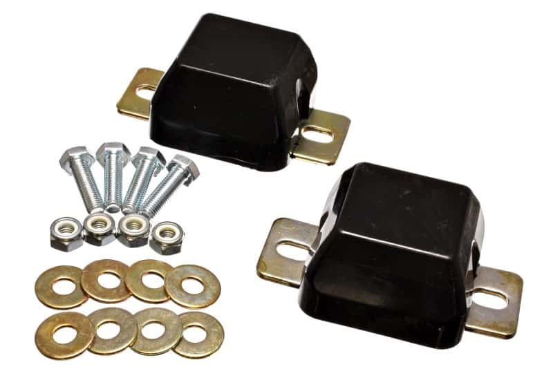 Energy Suspension — Energy Suspension 00-04 Ford Excursion / 99-04 F-250 Super Duty 4WD Black Front Axle Bump Stop Set
Jounce Bumper Kit - view 1