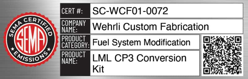 Wehrli — Wehrli 11-16 Chevrolet 6.6L LML Duramax CP3 Conversion Kit
LML CP3 Conv 11-16 - view 3
