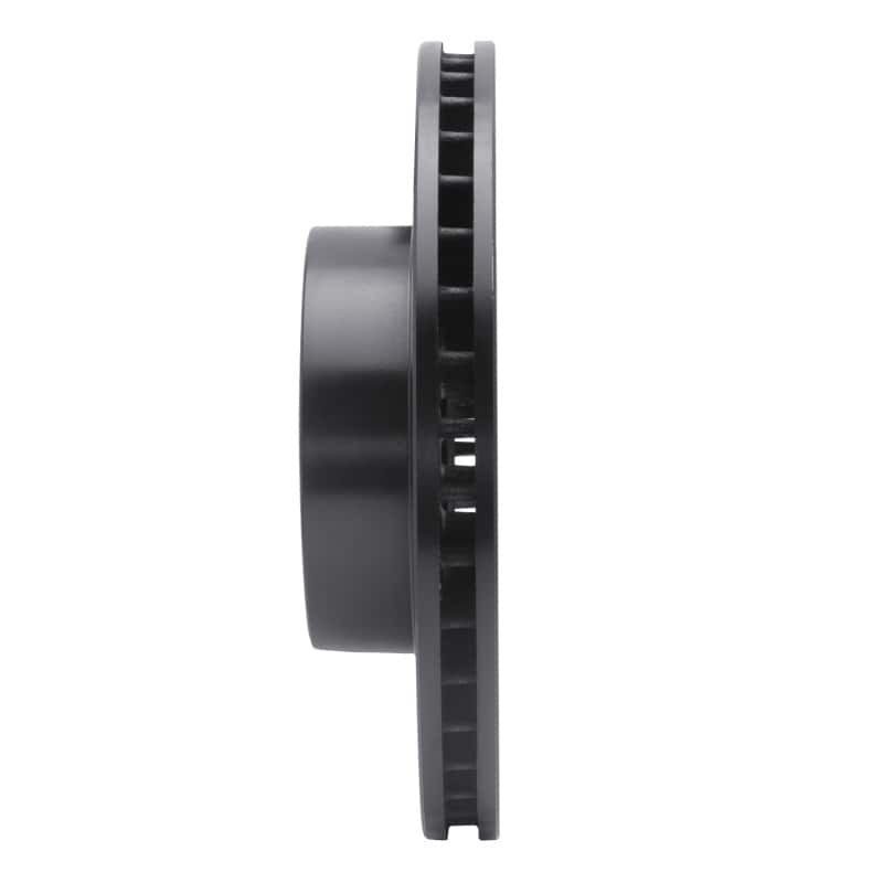 R1 Concepts — R1 04-10 BMW 528XI Front Left Drilled & Slotted Black Brake Rotor
R1 Brake Rotor Drill - view 3