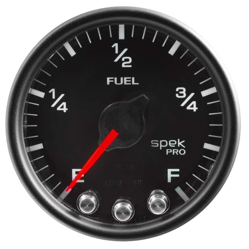 AutoMeter — Autometer Spek-Pro Gauge Fuel Level 2 1/16in 0-270 Programmable Blk/Blk
GA 2" FUEL BCB SPEK - view 4