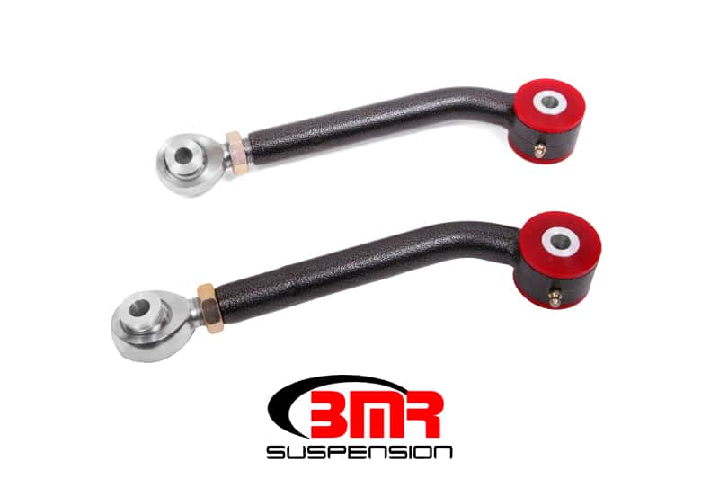 BMR Suspension — BMR 08-17 Challenger Upper Trailing Arms w/ Single Adj. Poly/Rod Ends - Black Hammertone
Upper Trailing Arms - view 1