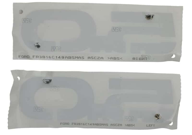 Ford Racing — Ford Racing 15-17 Ford Mustang 5.0L Fender Emblem Chrome - view 8