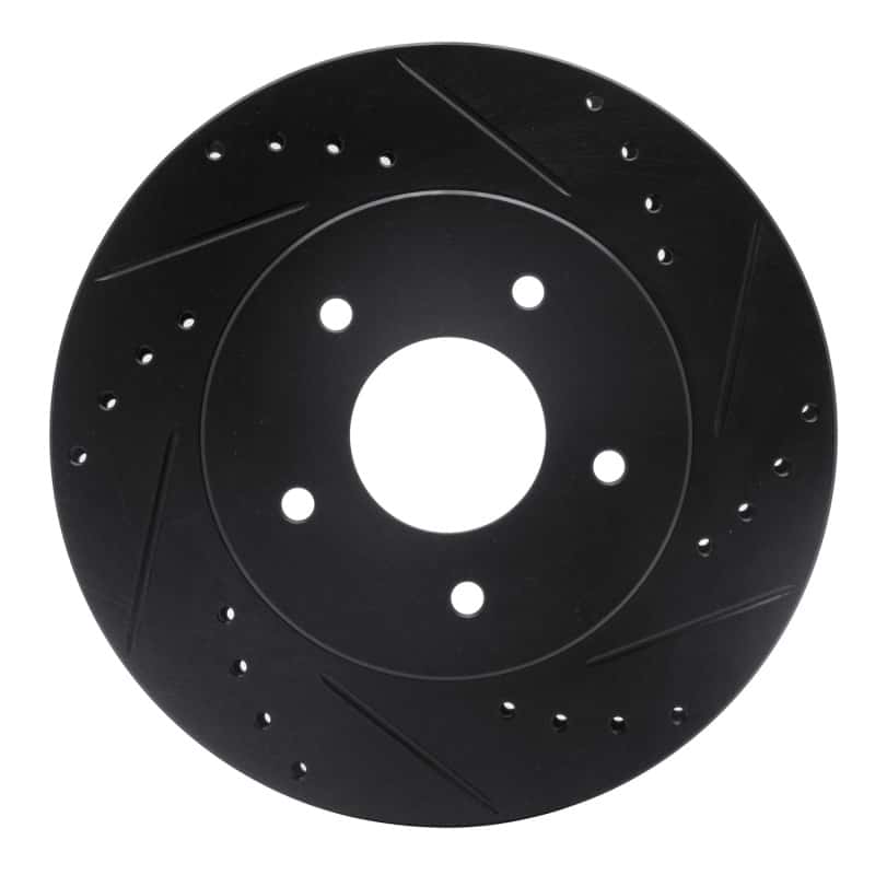 R1 Concepts — R1 63-82 Chevrolet Corvette Front Right Drilled & Slotted Black Brake Rotor
R1 Brake Rotor Drill - view 1