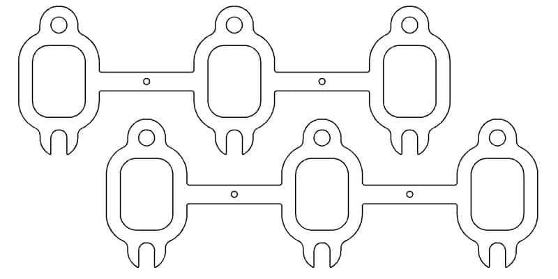 Cometic Gasket — Cometic Dodge Cummins 5.9L 12v .040in MLS 3 Port Exhaust Gaskets
Exhaust Gasket Set - view 1