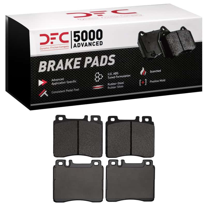DFC — DFC 91-99 Mercedes-Benz S600 Front 5000 Advanced Low Metallic Brake Pads
DFC Brake Pad Set - view 1