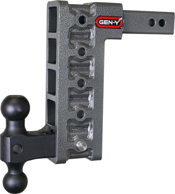 GEN-Y Hitch — Gen-Y Mega Duty 2in Shank 10in Drop 2K TW 16K Hitch w/GH-051 Dual-Ball
Drop Hitch - view 2
