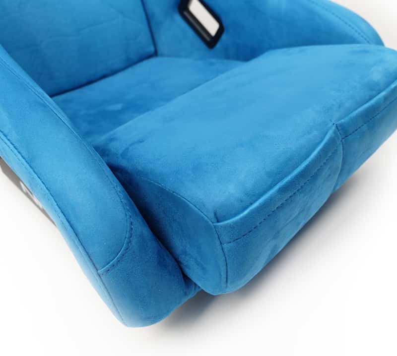 NRG — NRG FRP Bucket Seat ULTRA Edition - Medium (Blue Alcantara/Pearlized Back) - view 9