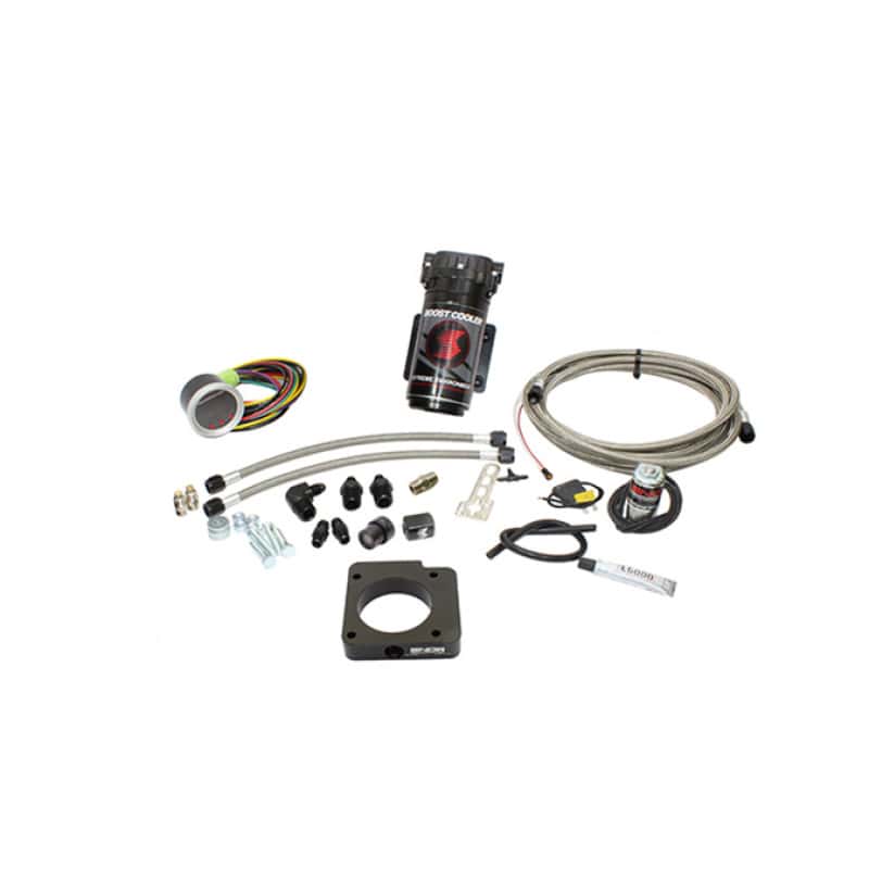 Snow Performance — Snow Performance 05-14 STI Stg 2 Boost Cooler Water Inj. Kit (SS Braided Line/4AN Fittings) w/o Tank
Water/Meth Inject Kt - view 1