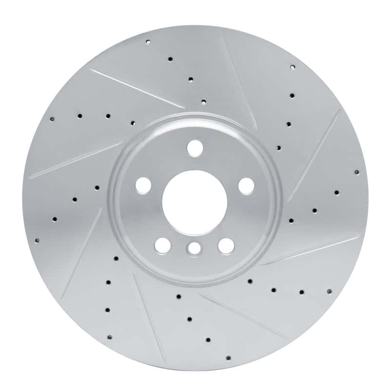 R1 Concepts — R1 16-25 BMW 840i Right Front Drilled & Slotted Silver Brake Rotor
R1 Brake Rotor Drill - view 1