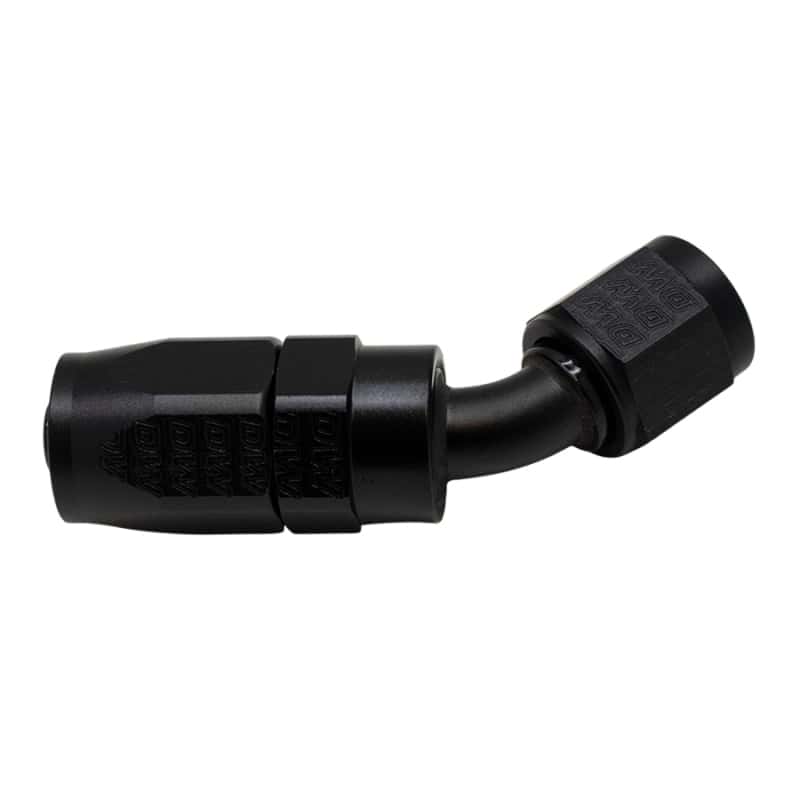 DeatschWerks — DeatschWerks 6AN Female Swivel 45-Degree Hose End CPE - Anodized Matte Black
Lines & Fittings - view 1
