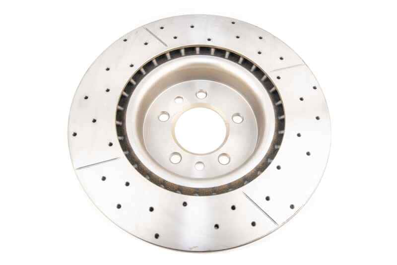 DBA — DBA 14-15 Land Rover Range Rover (w/o Brembo Brakes) Front Drilled & Slotted Street Series Rotor
Brake Rotor
Brake Disc - view 3