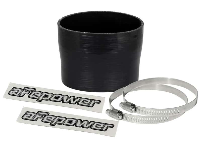 aFe — aFe Magnum FORCE (3-3/4in ID to 3-1/2in ID x 3in L) Straight Reducing Coupler - Black
Intake Coupling Kit - view 1