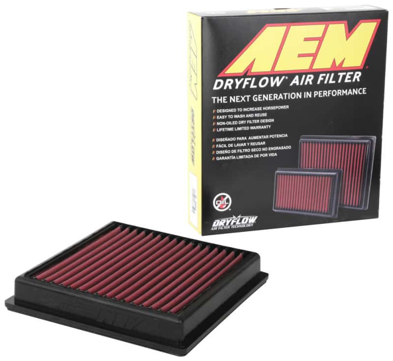 AEM Induction — AEM 17-18 Subaru Impreza L4-2.0L F/I DryFlow Air Filter - view 4