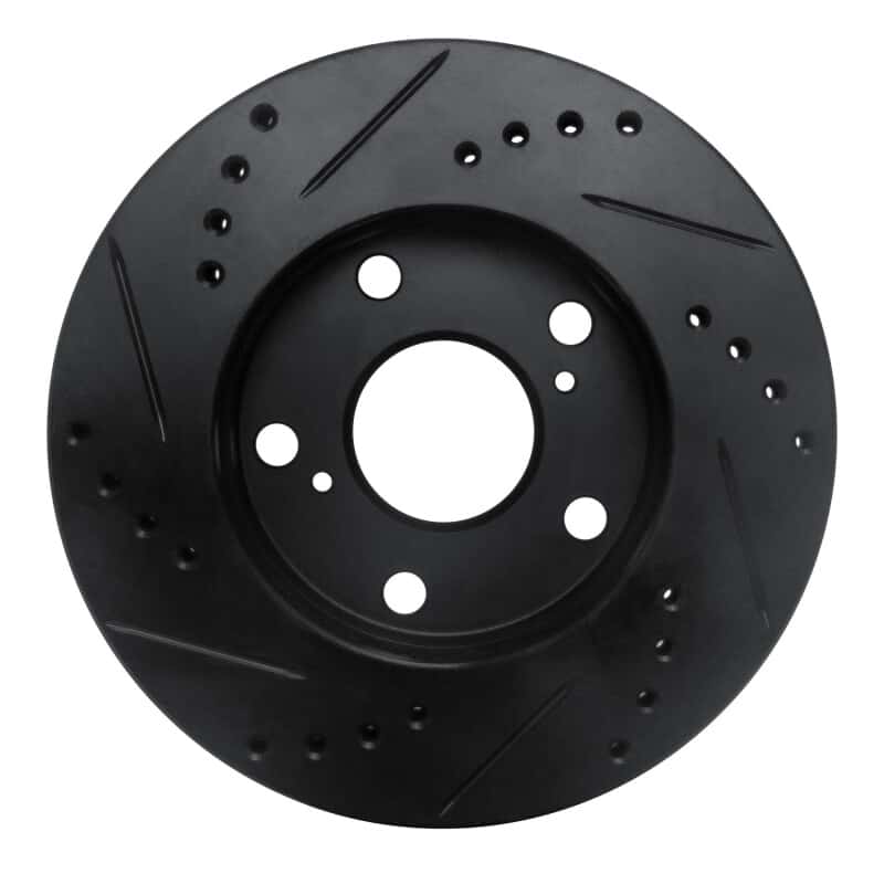 R1 Concepts — R1 92-01 Toyota Camry Front Right Drilled & Slotted Black Brake Rotor
R1 Brake Rotor Drill - view 5