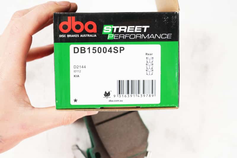 DBA — DBA 2018+ Kia Stinger V6 Twin Turbo SP Performance Rear Brake Pads
Brake Pad - view 4