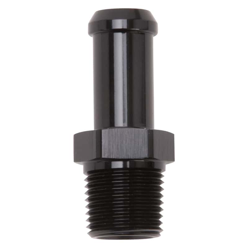 Edelbrock — Edelbrock Hose End Straight 3/8In NPT to 1/2In Barb Black Anodize
KIT PARTS - view 2