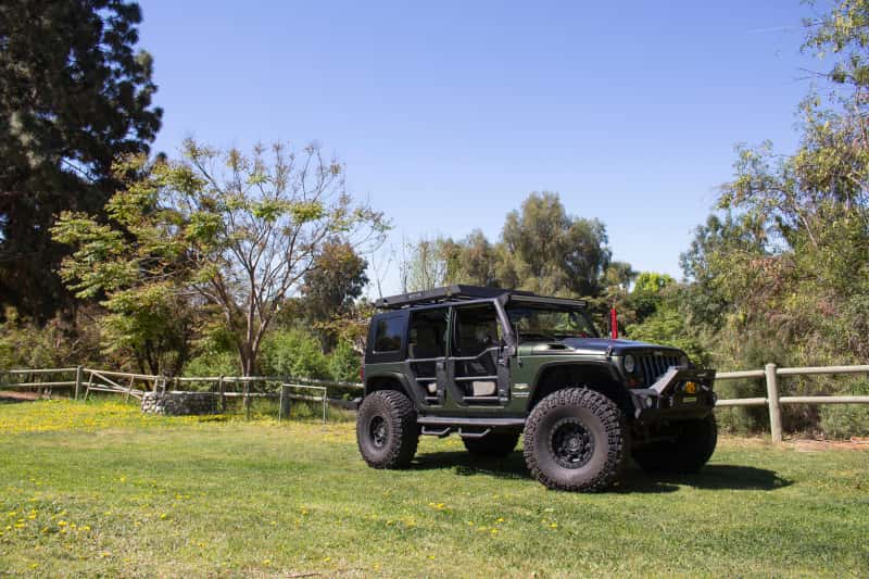 Go Rhino — Go Rhino Jeep 07-18 Wrangler JK Trailline Replacement Rear Tube Door
Trailline Tube Doors - view 6